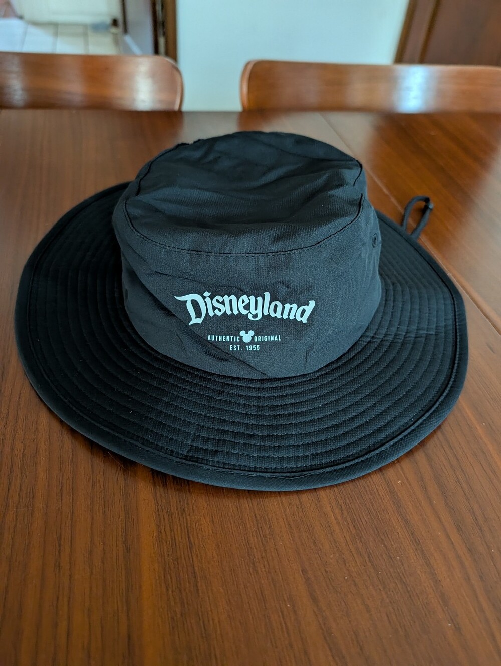 Disneyland Resort Black Adult Sun Hat Bucket Hat Pre Owned